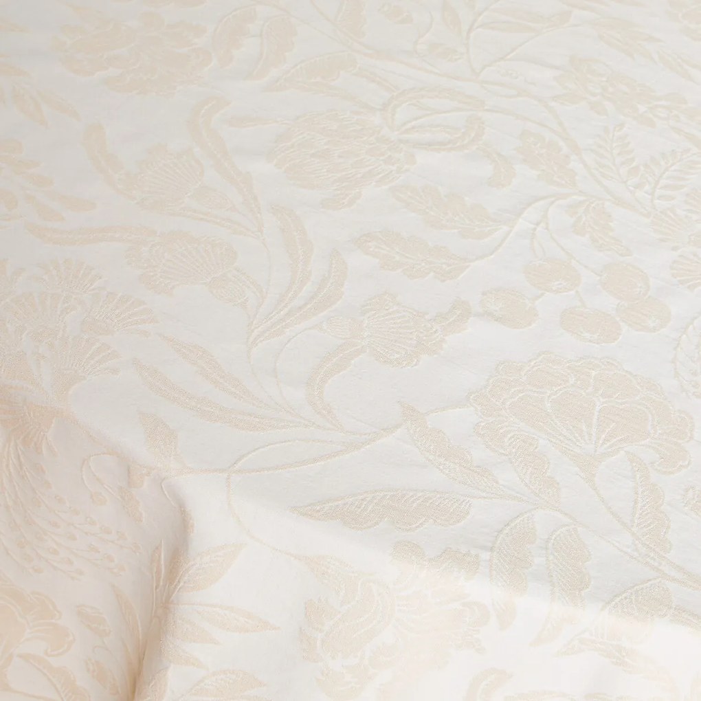 Rond tafelkleed in jacquard katoen, LINDA