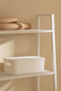 Yure Polypropyleen Organizer Box Wit & ↑12 Cm - Sklum