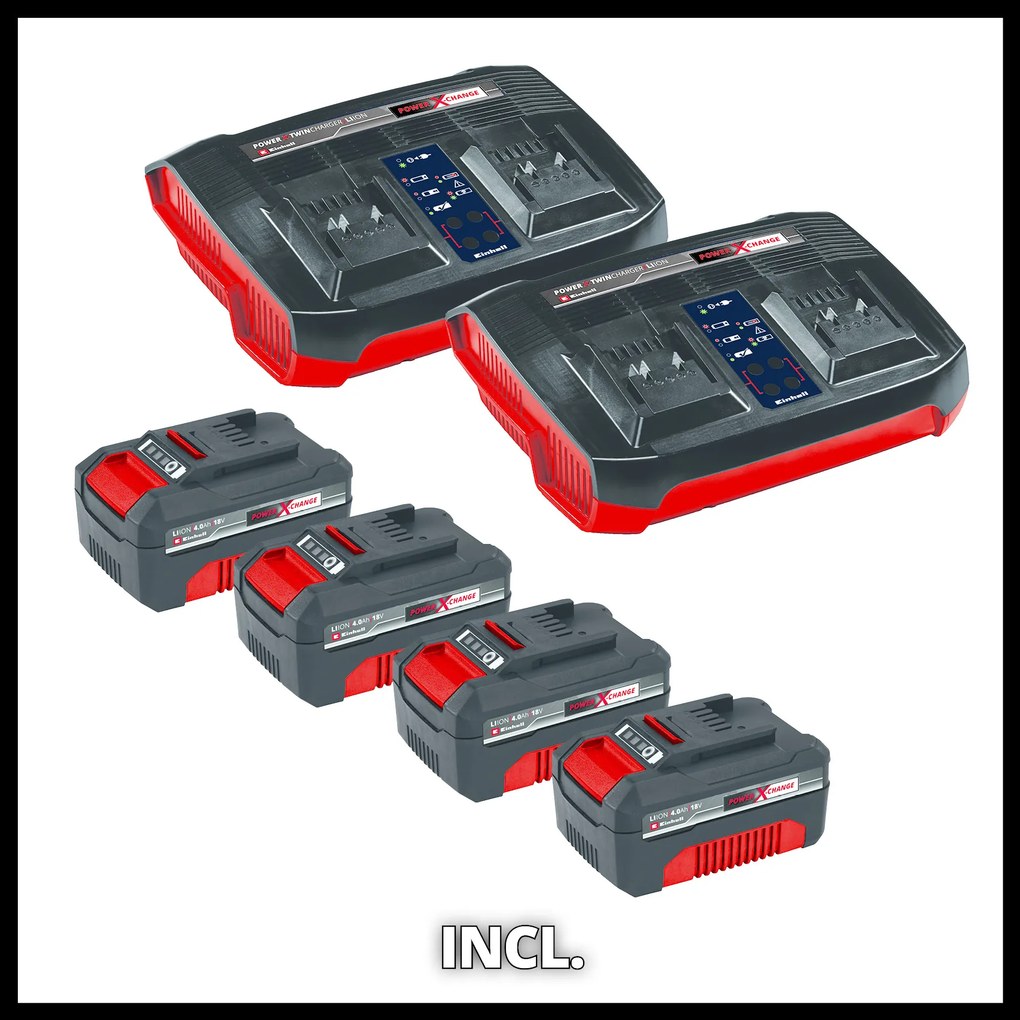 Einhell GE-CM 36/47 S HW Li KIT Accu Grasmaaier