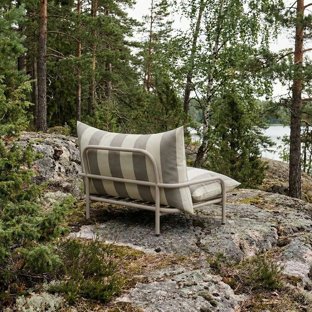 Mollis Lounge Stoel Outdoor - Renesse Taupe