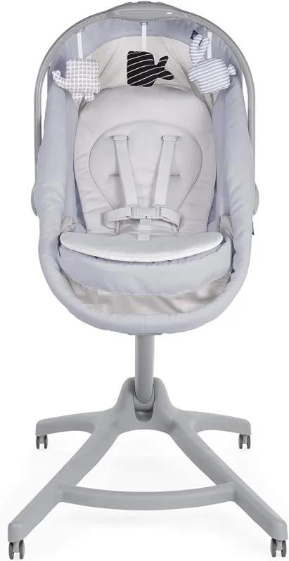 Baby Hug Air 4 In 1 Wieg/ Kinderstoel - Stone - Kinderstoelen