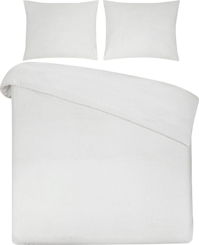 Dekbedovertrek Home - 100% natuurlijk katoen - 200x200/220 - roomwit