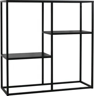 Thura Stelling 80x80 Cm Van Staal Zwarte Koolstof - Sklum