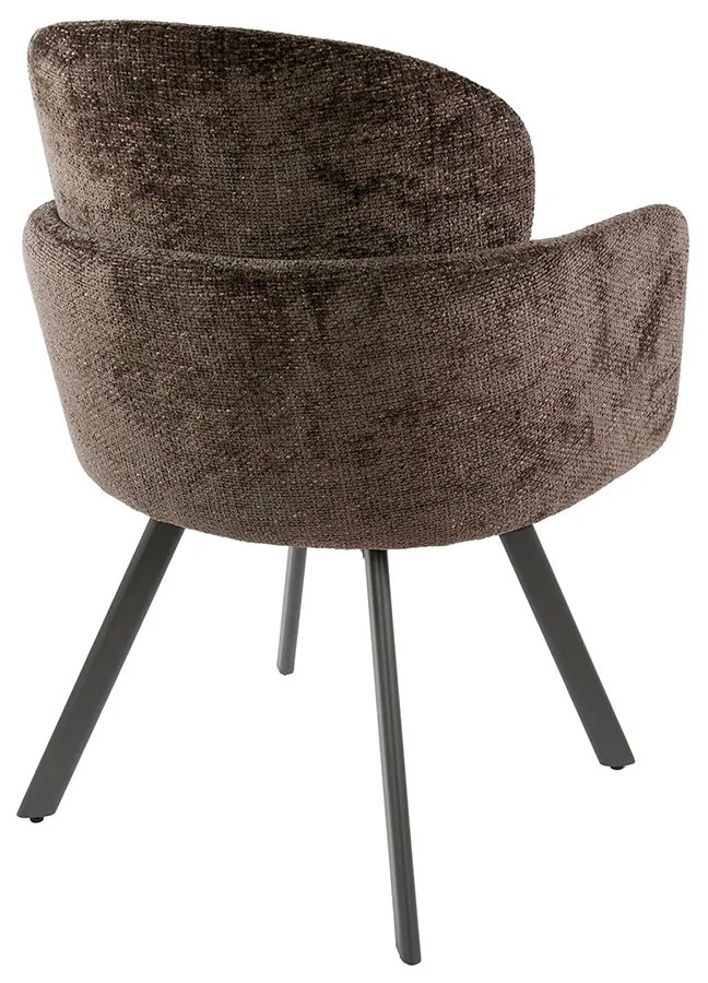 Draaibare Eetkamerstoel Bruin