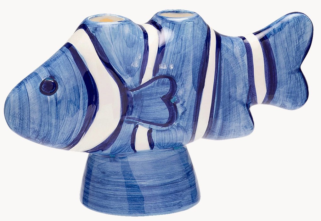 Handbeschilderde kandelaar Clownfish