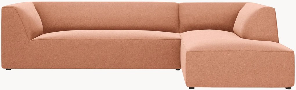 Modulaire fluwelen hoekbank Ruby (4-zits)