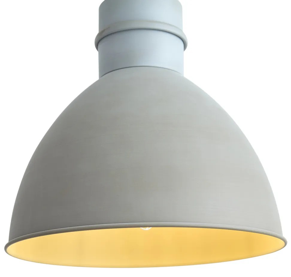 Landelijke hanglamp grijs - Dory Modern E27 rond Binnenverlichting Lamp