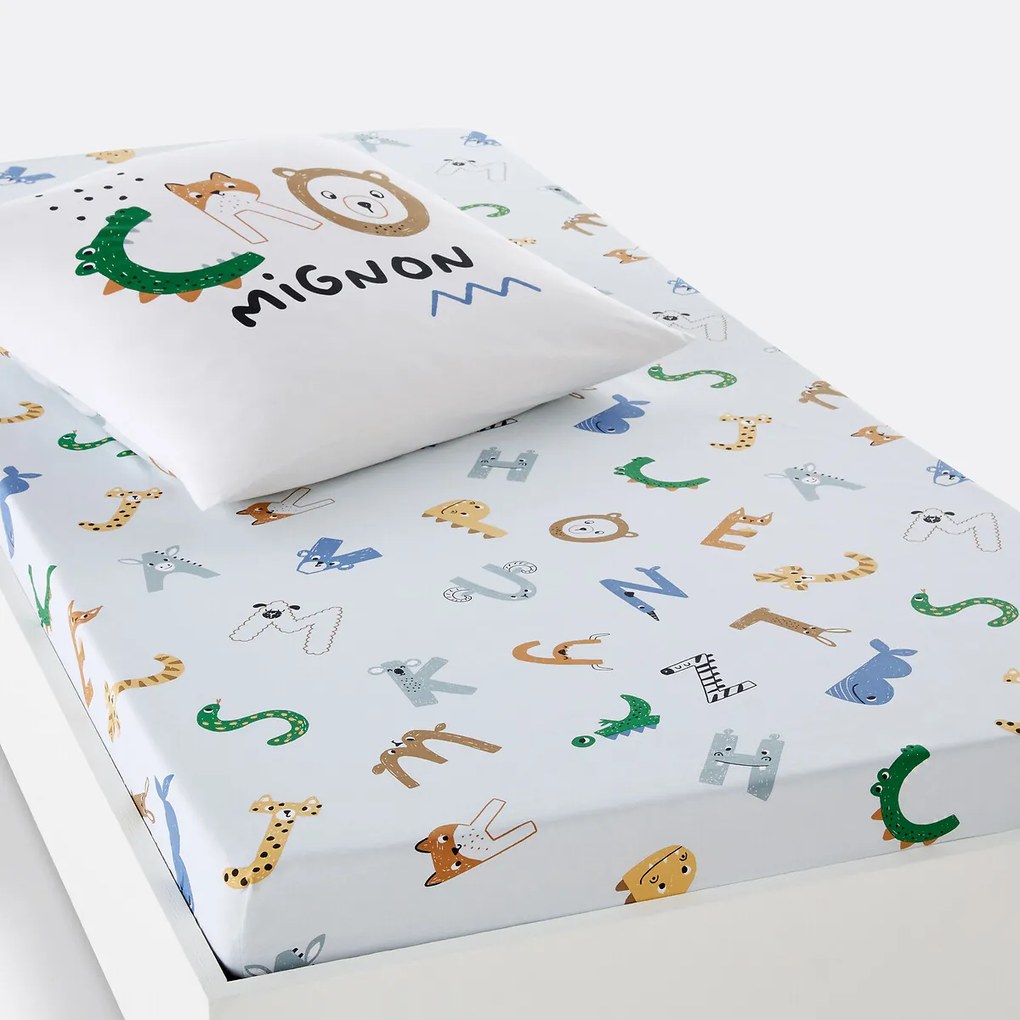 Hoeslaken in katoen, voor kinderen, Cro Mignon