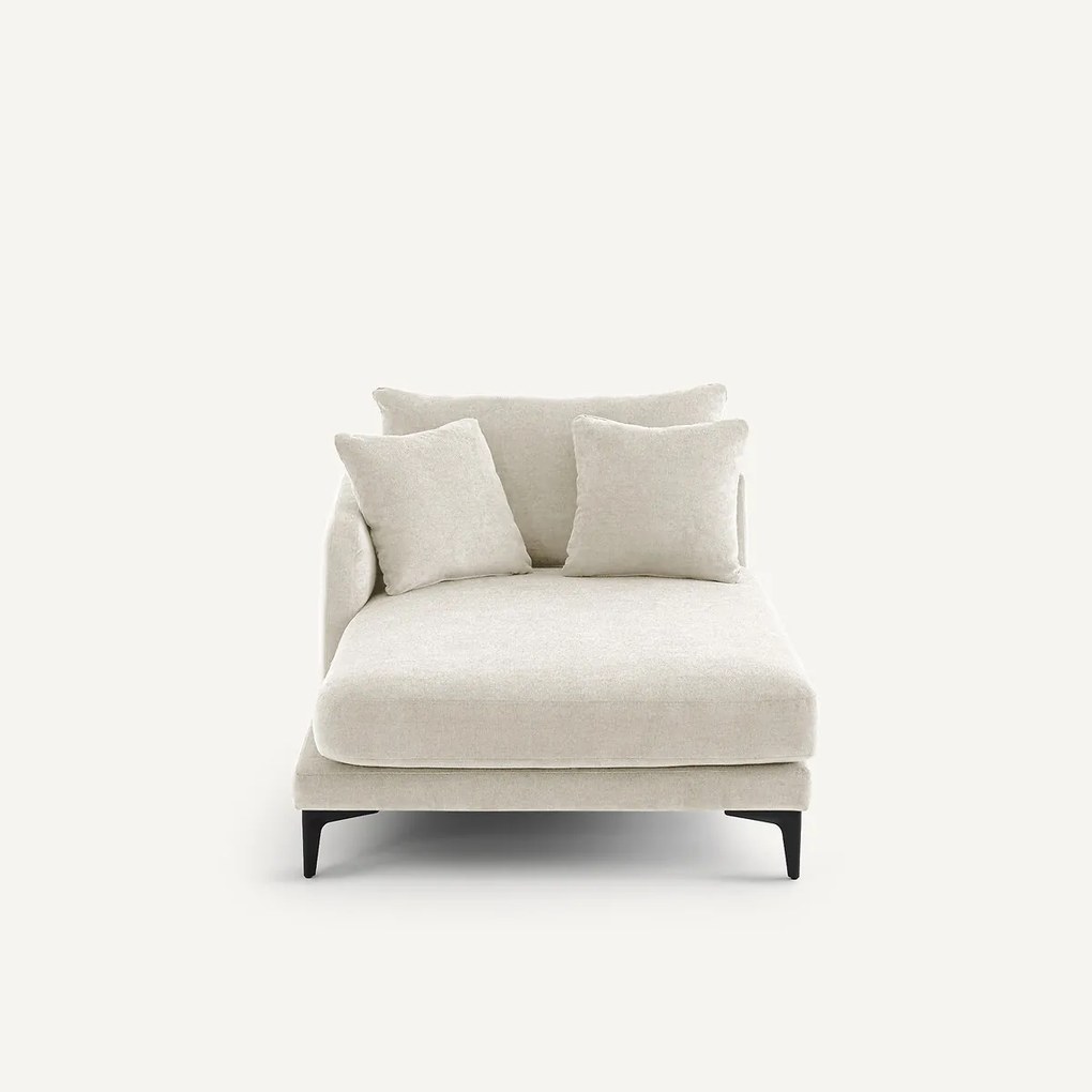 Longchair van polyestermix, MODERNISTE, ontwerp Emmanuel Gallina