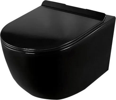 MISA WC PODWIESZANA LOYD SLIM BEZRANTOWA CZARNA