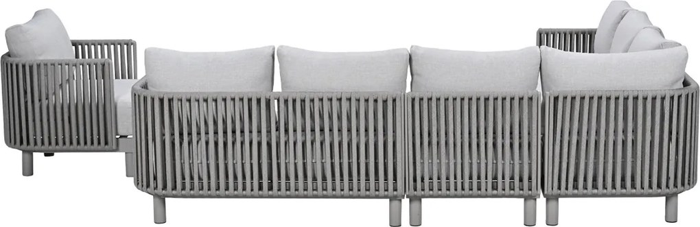 Garden Impressions Andong loungeset hoek 7-delig - taupe