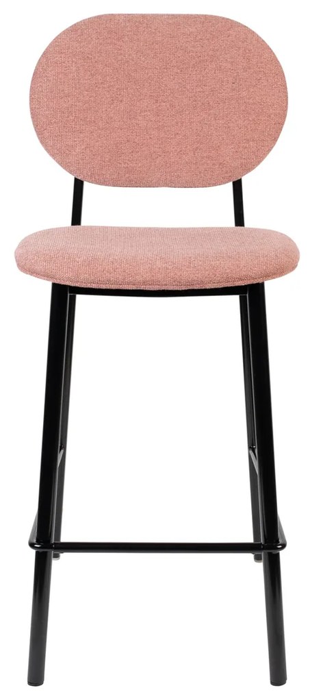 Zuiver Spike Counter Barkruk Retro Design Roze