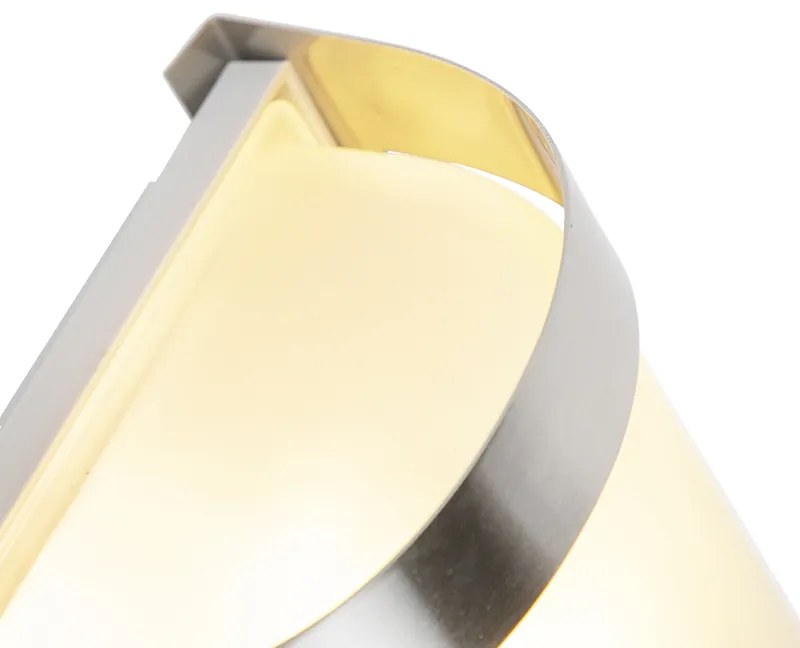 Moderne buitenwandlamp met bewegingsmelder RVS bewegingssensor IP44 - Mira Modern E27 IP44 Buitenverlichting bol / globe / rond