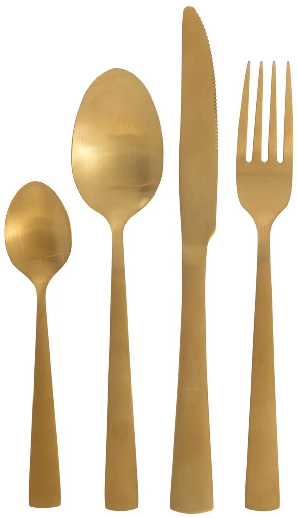 HEMA 16-delige Bestekset Copenhagen Goud (Gold)