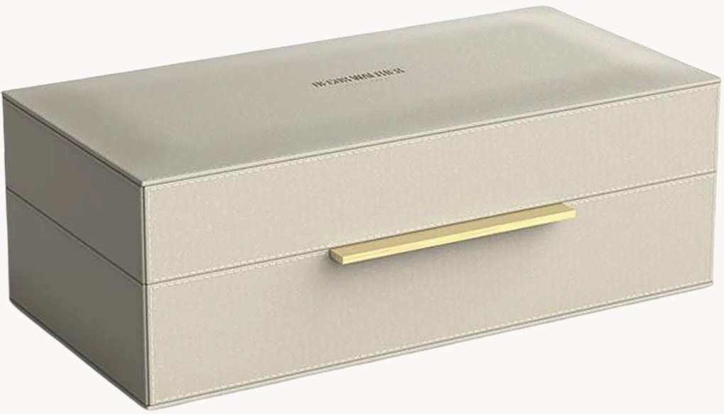 Opbergdoos Brownie Box van kunstleer