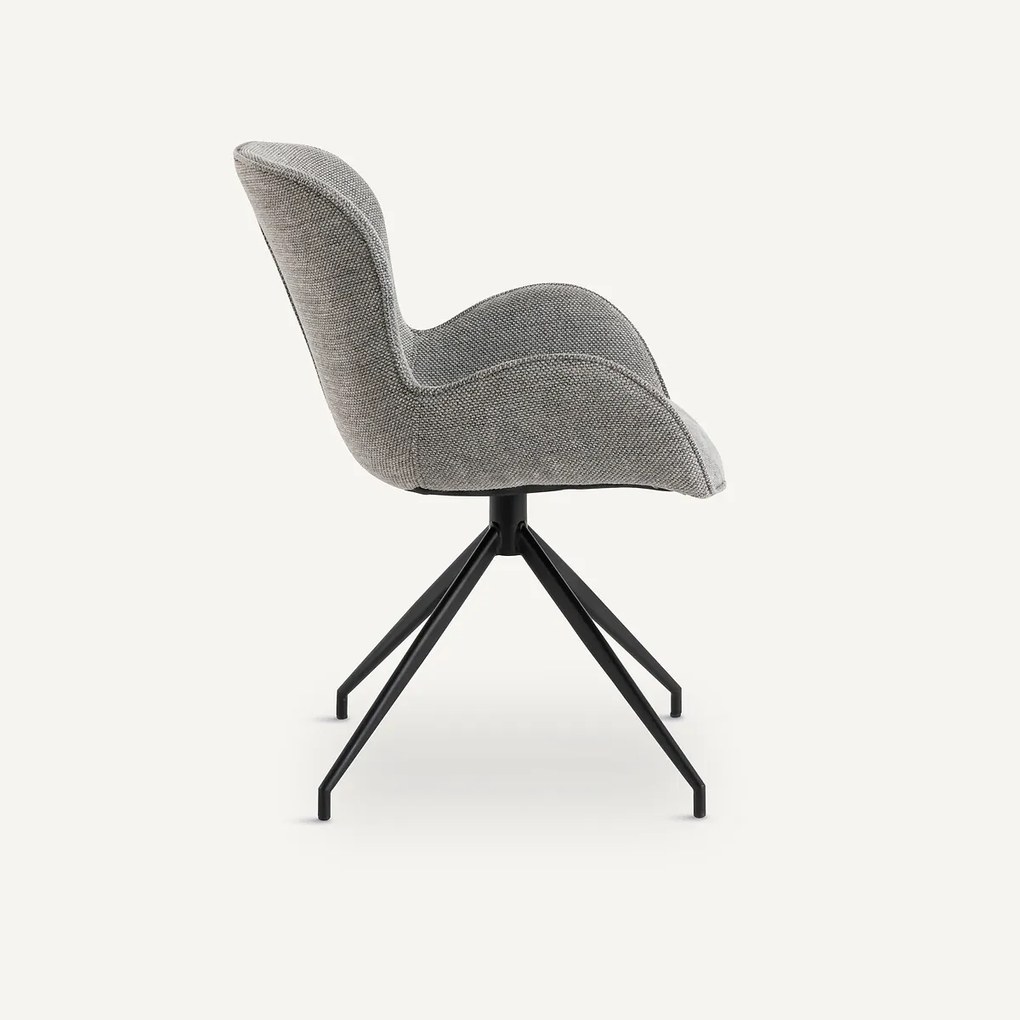 Draaiende tafelfauteuil Asyar