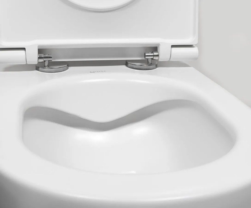 Sapho Infinity toiletpot randloos met softclose zitting wit mat