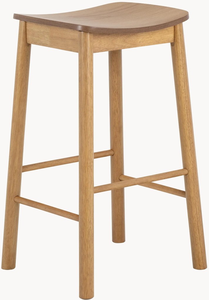 Houten barkrukken Barlow, 2 stuks