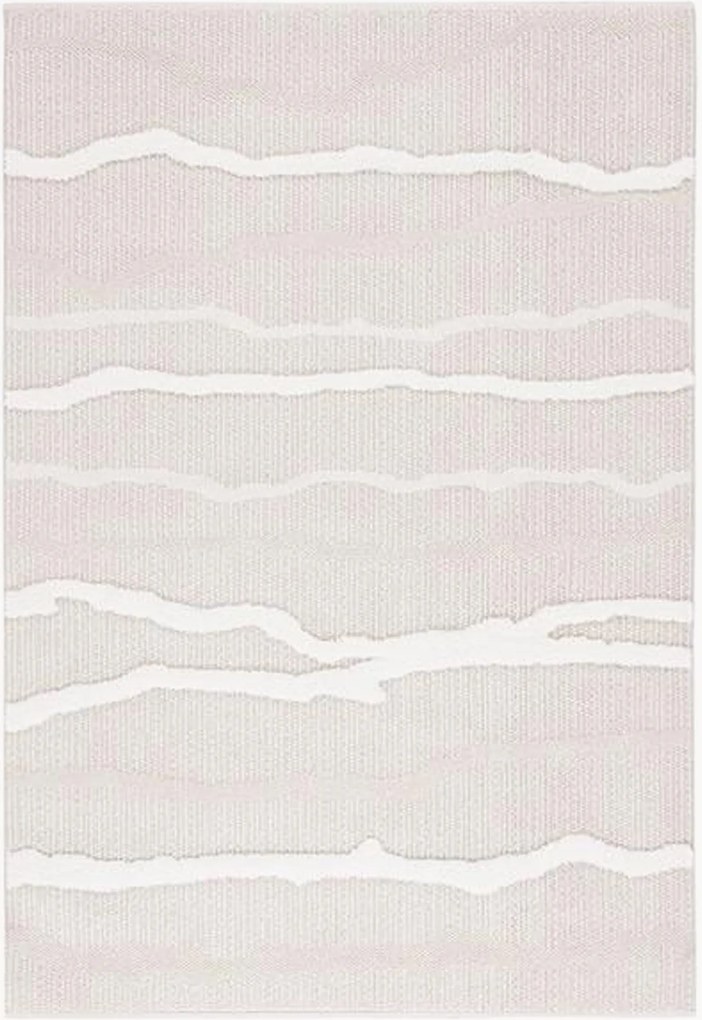 Handgeweven hoog-laag vloerkleed Salem