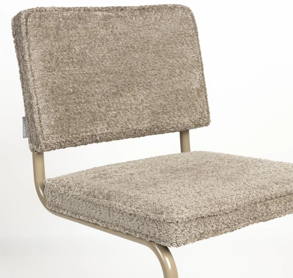 Zuiver - Ridge Soft Eetkamerstoel - Beige