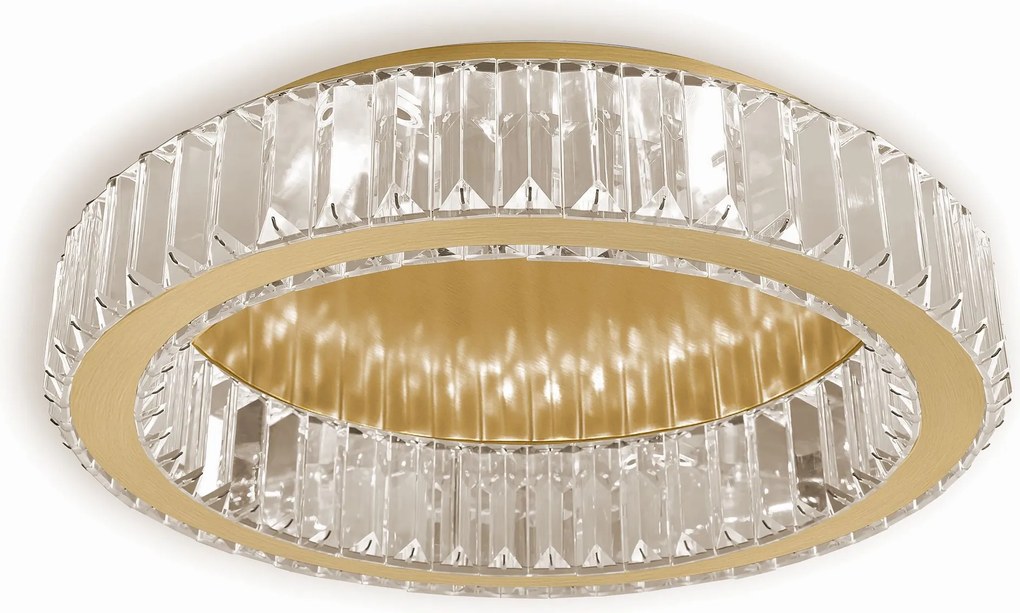 KRISTALLEN HANGLAMP APP1722-C 50cm Brush Gold