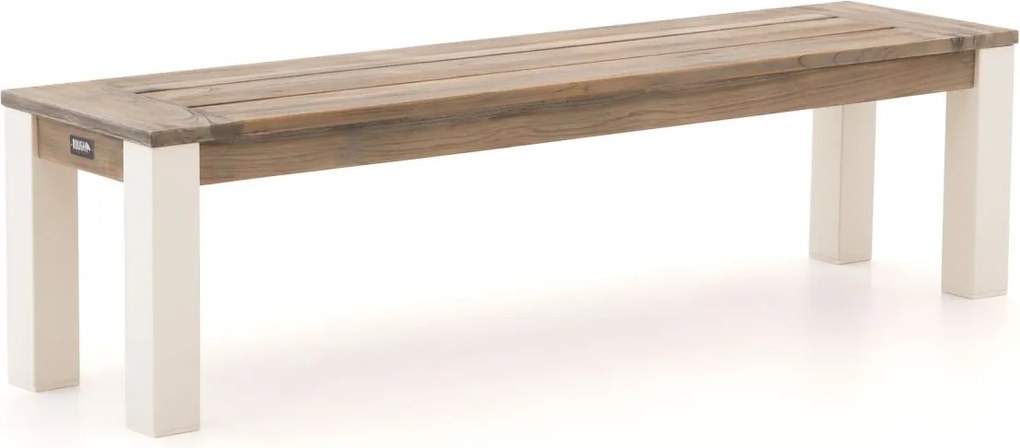 + 10% kassakorting | Picknickbank ROUGH  | Teakhout | Tuinbank Old Teak Greywash | Kees Smit Tuinmeubelen