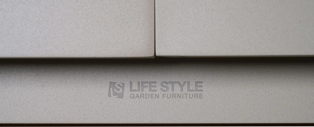 Tuinset 6 personen  Aluminium Zand/Beige Lifestyle Garden Furniture Ultimate/Allungo