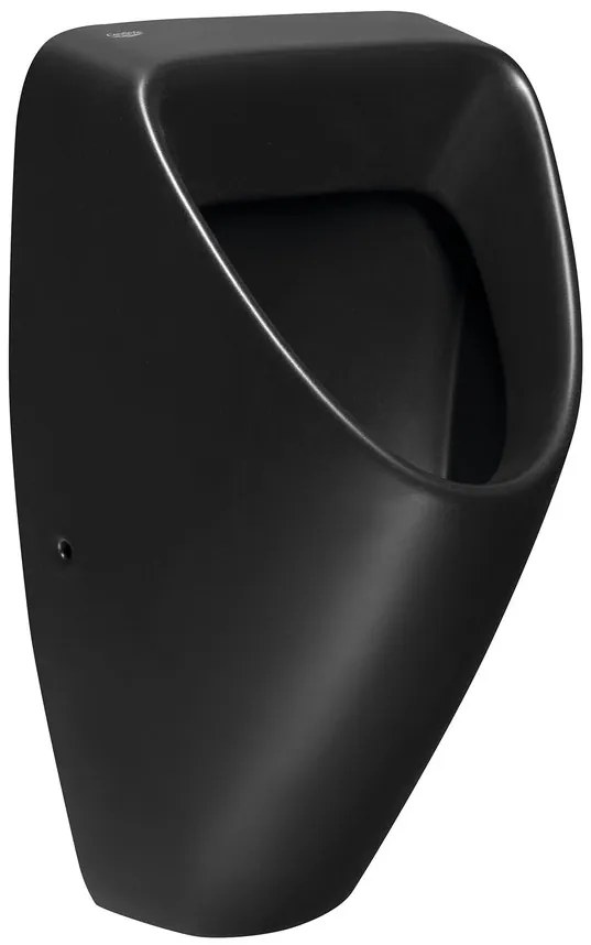 Bruckner Schwarn urinoir 31.5x26.5cm zwart mat