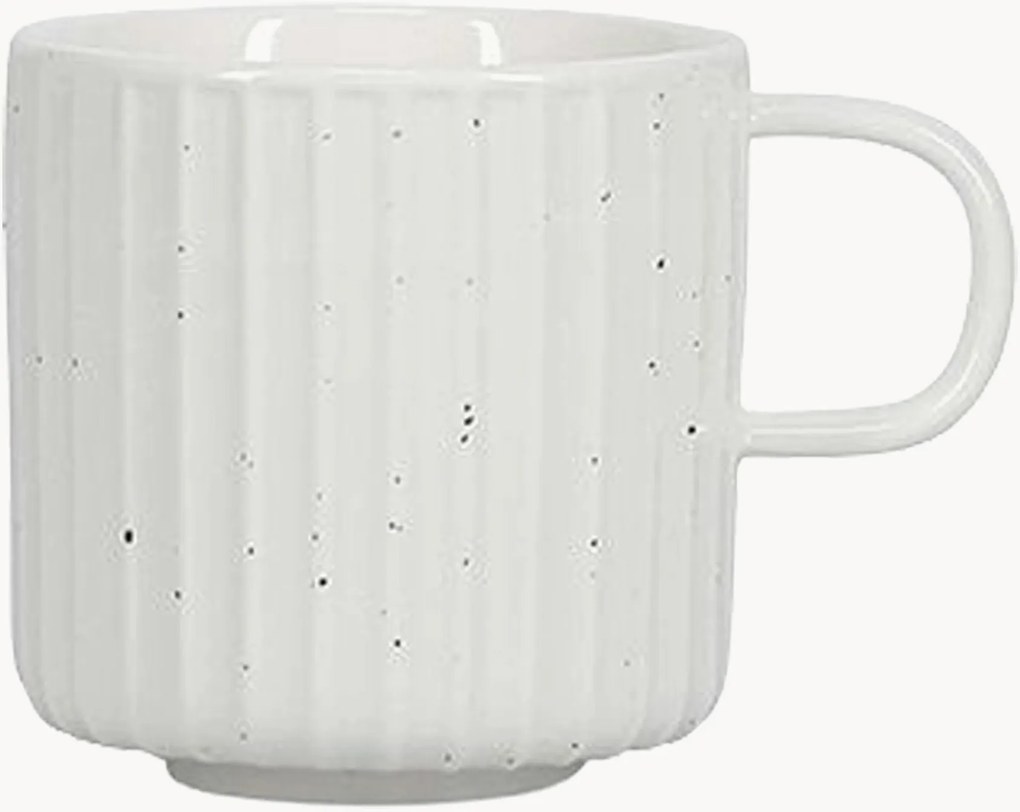 New Bone China kopjes Ora Gloss, 4-delig
