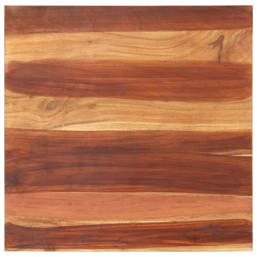 vidaXL Tafelblad 15-16 mm 70x70 cm massief sheeshamhout