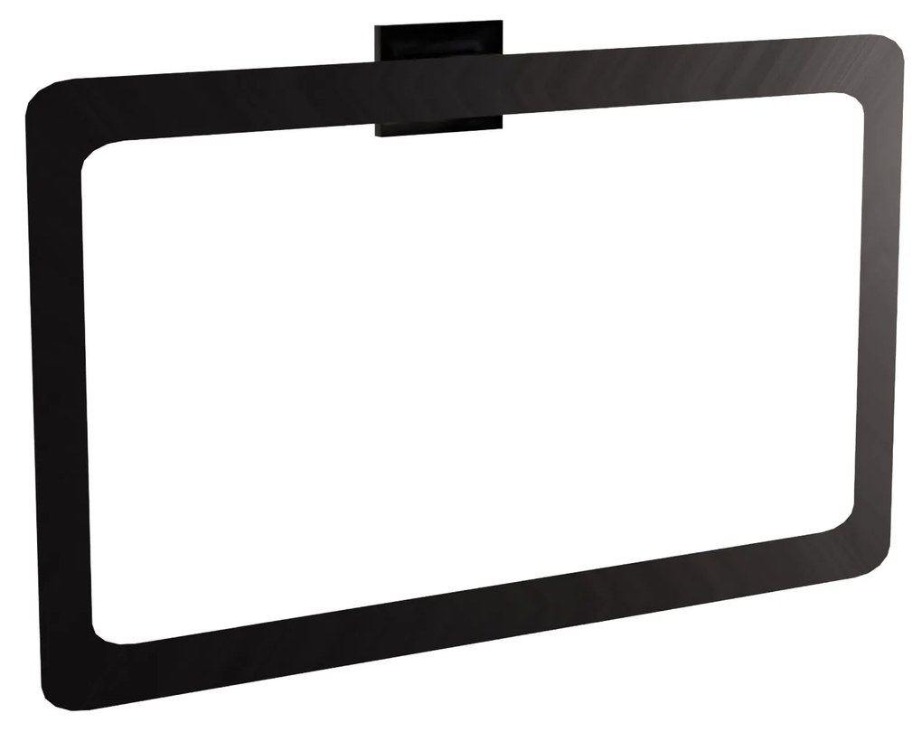Badkamerhanger Ring 210 OSTE MATT BLACK