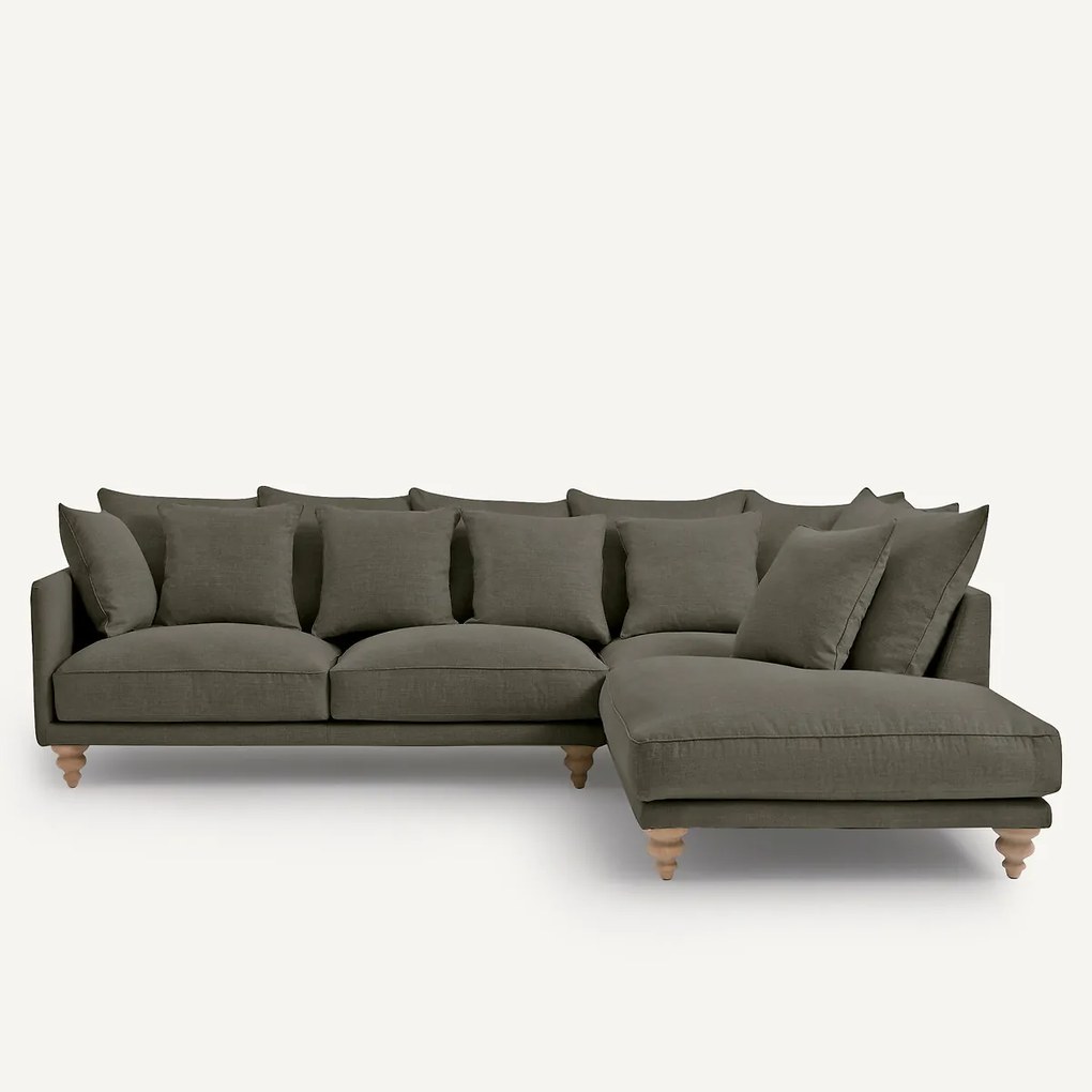 Hoekbank van katoen en linnen, Lazare