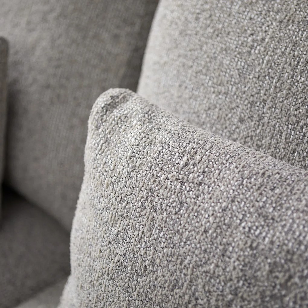 PEPP Interiors Como Grote Bank Met Ronde Chaise Longue Links Beige Mix Puente 09