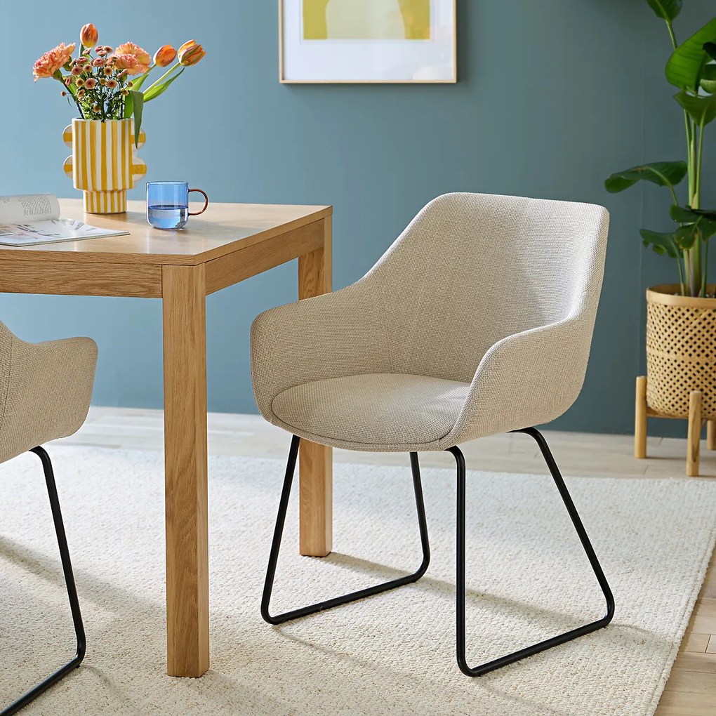 Tafelstoel met sledepoten Celen