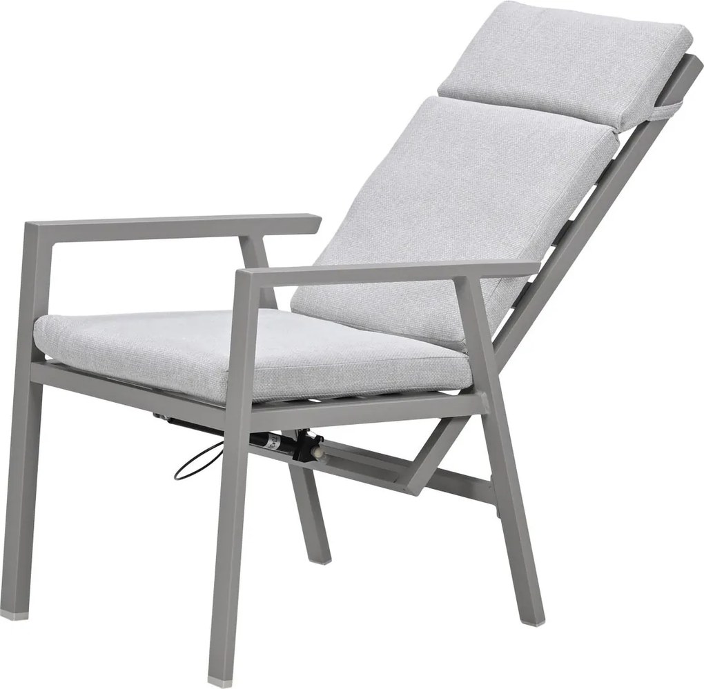 Garden Impressions Kasper tuinstoel verstelbaar - taupe