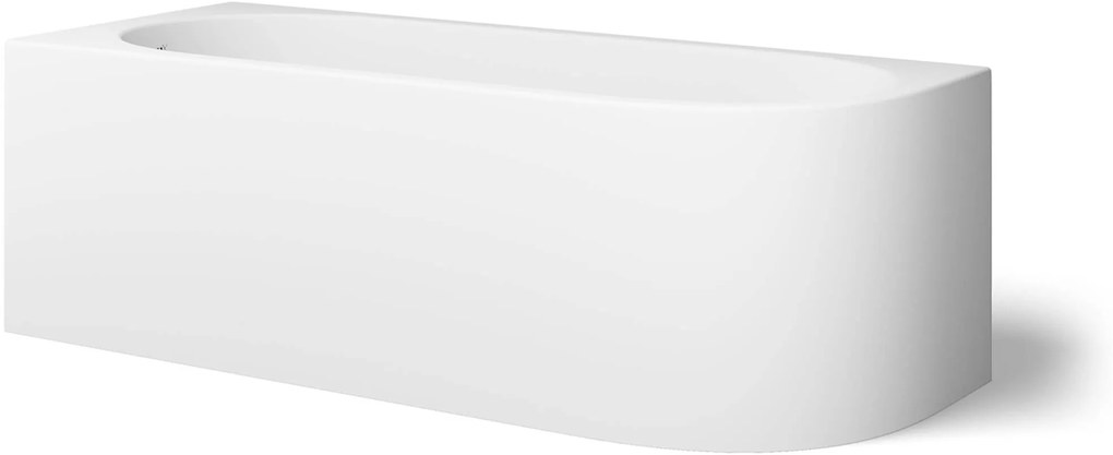 Looox Cool Corner Bad links 170x70cm Mat Wit
