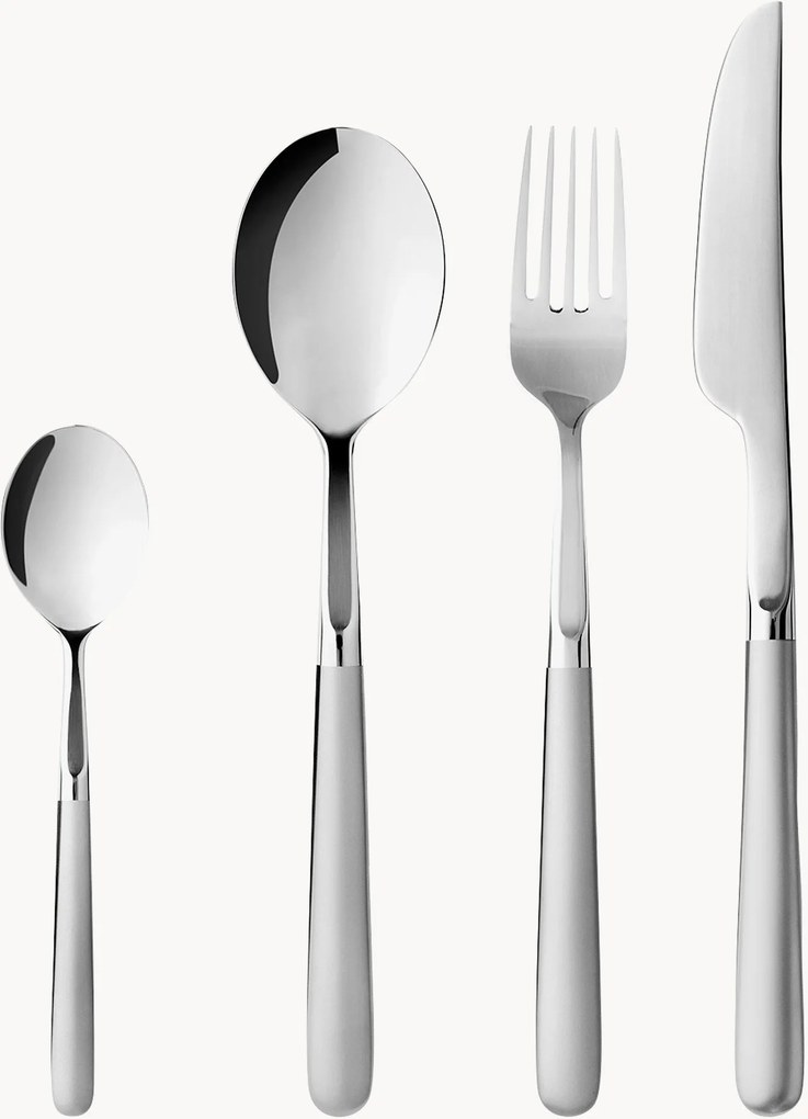 Bestekset Ehra van edelstaal, 4 personen, 16-delig