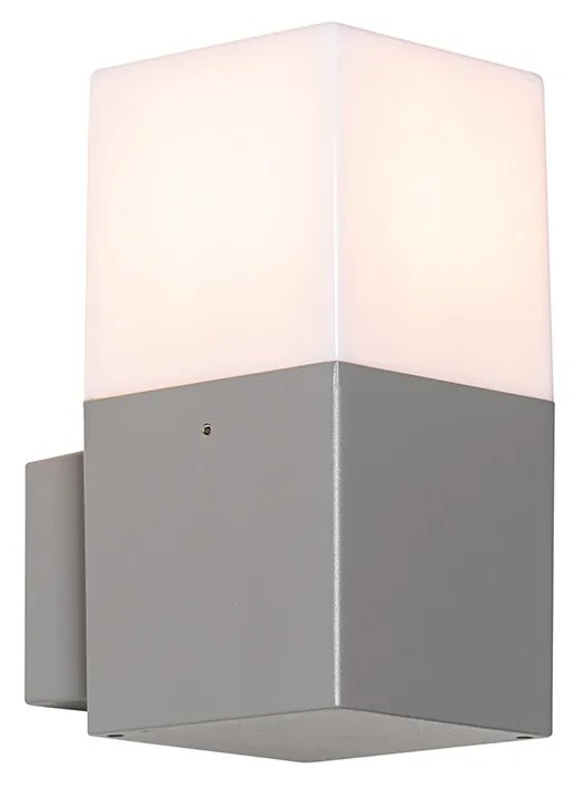 Moderne buiten wandlamp grijs IP44 - Denmark