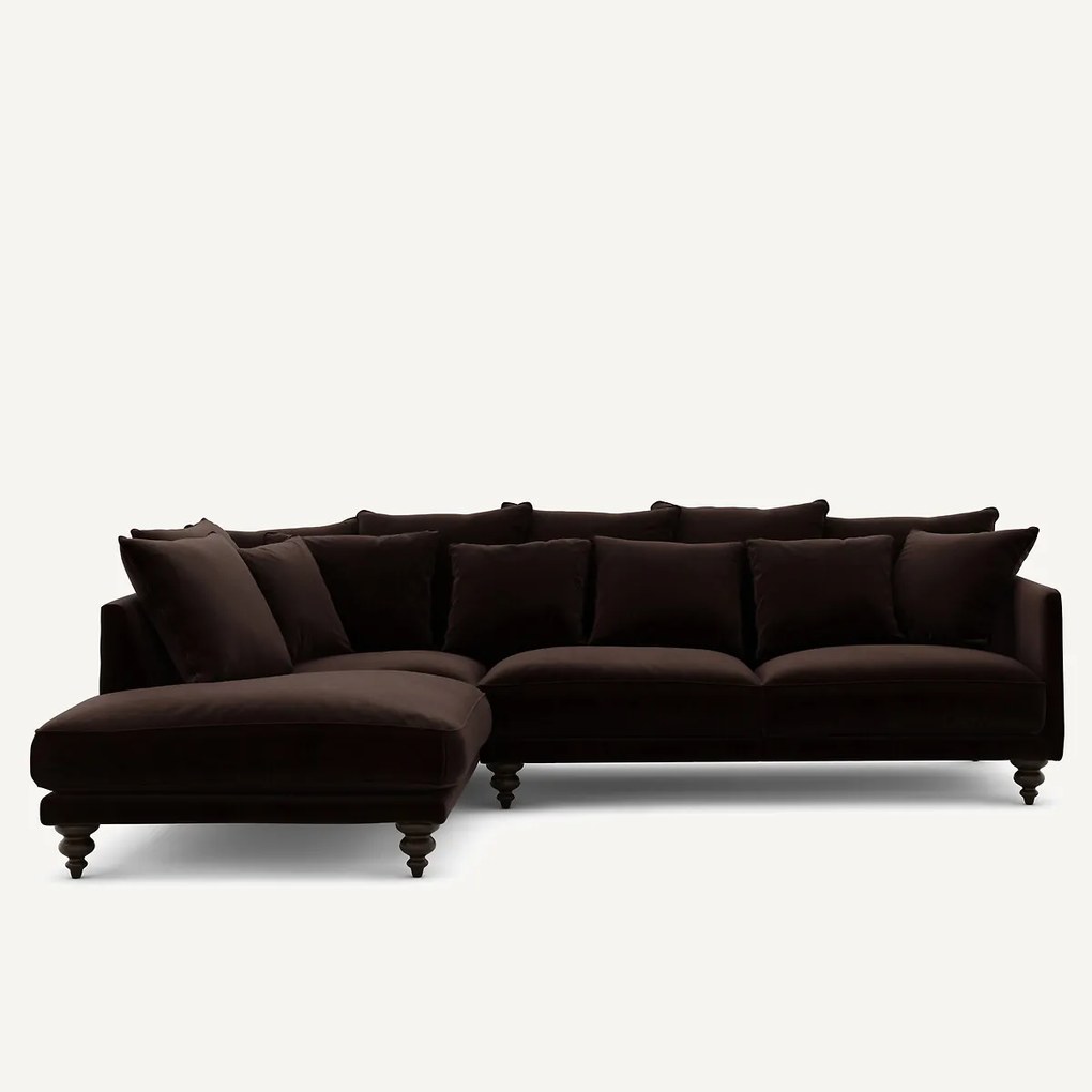 Fluwelen hoekbank, LAZARE