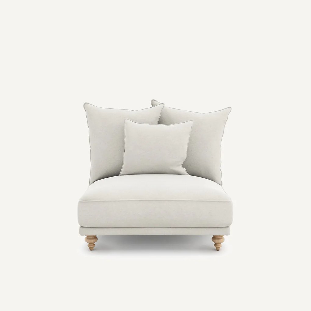 Bank in linnen fluweel, LAZARE