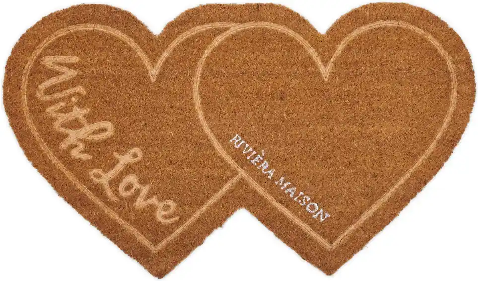 Slot Vergevingsgezind voorbeeld Rivièra Maison - RM With Love Doormat - Kleur: naturel | Biano