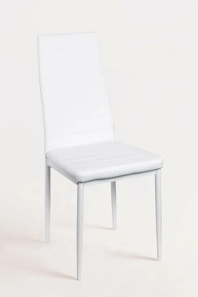 Pak 4 Lauter Kunstlederen Stoelen