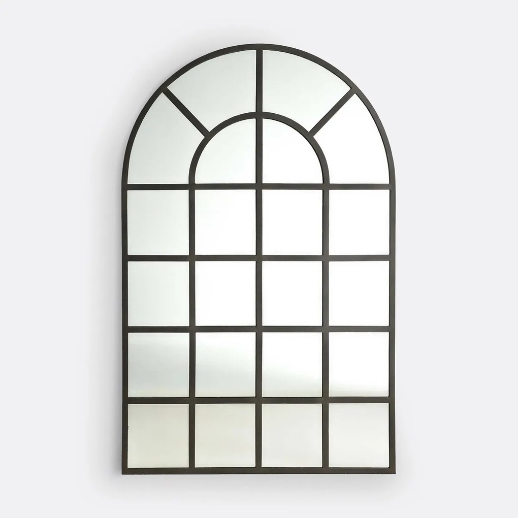 Industriële spiegel venster stijl 110x170 cm, Lenaig