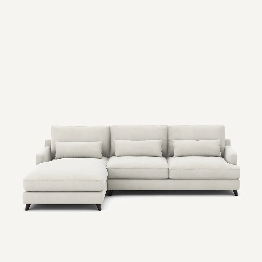 Linnen fluwelen hoekbank, ALWINE