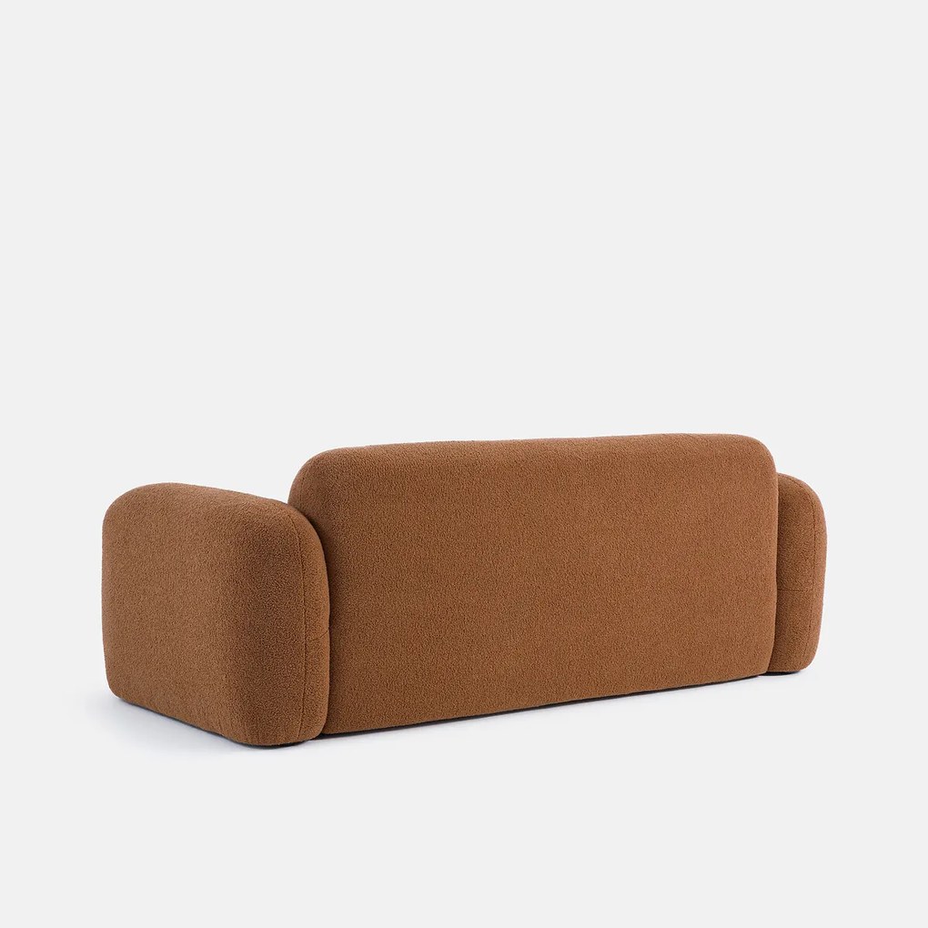 3-zits rechte bank, dikke badstof, Danilo