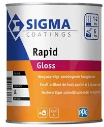 Sigma Rapid Gloss - Wit - 1 l