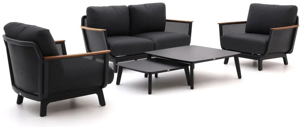 Bellagio Sorico stoel-bank loungeset 4-zits 5-delig