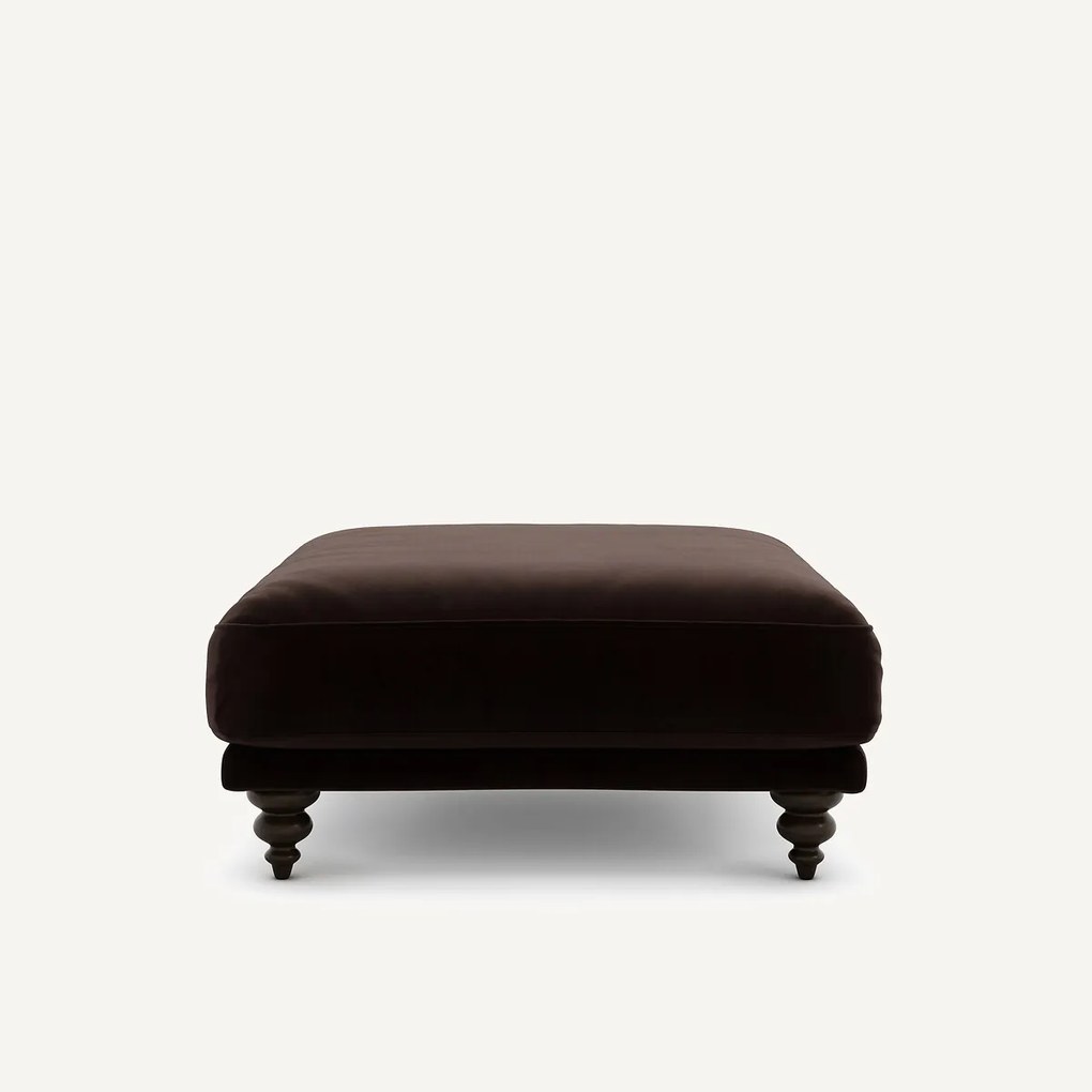 Voetenbank in fluweel, Lazare