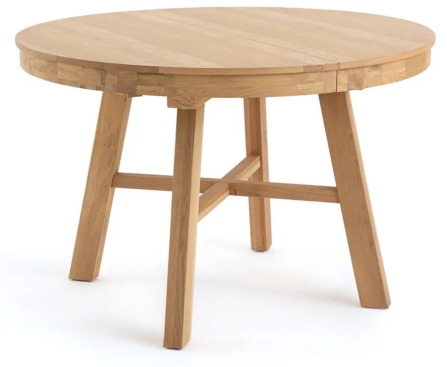Ronde tafel, uitschuifbaar 4 - 8 personen, Zebarn