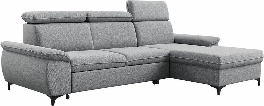 Hoekbank Temple 117, Aanwezig, Aanwezig, 278x175x86cm, 122 kg, Poten: Metaal